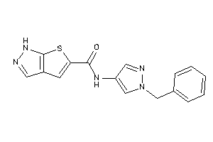 N-(1-benzylpyrazol-4-yl)-1H-thieno[2,3-c]pyrazole-5-carboxamide
