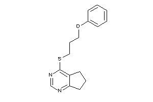 4-(3-phenoxypropylthio)-6,7-dihydro-5H-cyclopenta[d]pyrimidine