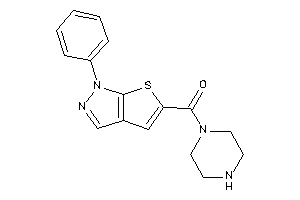 (1-phenylthieno[2,3-c]pyrazol-5-yl)-piperazino-methanone