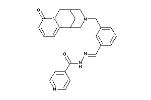 Image of N-[[3-[(ketoBLAHyl)methyl]benzylidene]amino]isonicotinamide