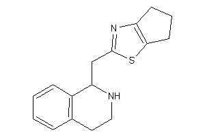 Image of 2-(1,2,3,4-tetrahydroisoquinolin-1-ylmethyl)-5,6-dihydro-4H-cyclopenta[d]thiazole