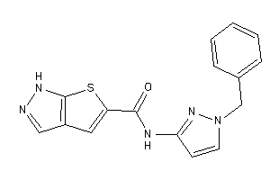 N-(1-benzylpyrazol-3-yl)-1H-thieno[2,3-c]pyrazole-5-carboxamide