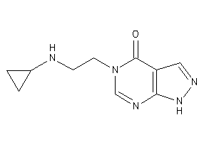 Image of 5-[2-(cyclopropylamino)ethyl]-1H-pyrazolo[3,4-d]pyrimidin-4-one