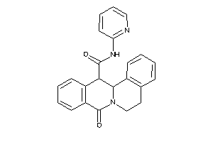8-keto-N-(2-pyridyl)-5,6,13,13a-tetrahydroisoquinolino[3,2-a]isoquinoline-13-carboxamide