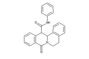 8-keto-N-phenyl-5,6,13,13a-tetrahydroisoquinolino[3,2-a]isoquinoline-13-carboxamide