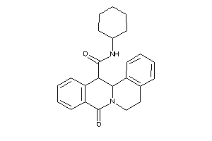 N-cyclohexyl-8-keto-5,6,13,13a-tetrahydroisoquinolino[3,2-a]isoquinoline-13-carboxamide
