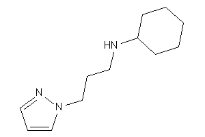 Cyclohexyl(3-pyrazol-1-ylpropyl)amine