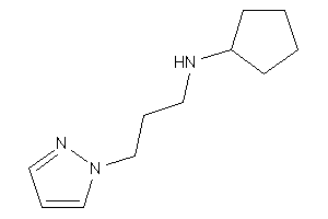 Image of Cyclopentyl(3-pyrazol-1-ylpropyl)amine