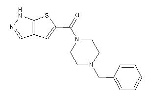 (4-benzylpiperazino)-(1H-thieno[2,3-c]pyrazol-5-yl)methanone