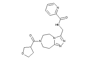 Image of N-[[7-(tetrahydrofuran-3-carbonyl)-5,6,8,9-tetrahydro-[1,2,4]triazolo[3,4-g][1,4]diazepin-3-yl]methyl]picolinamide