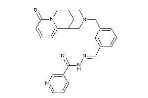 Image of N-[[3-[(ketoBLAHyl)methyl]benzylidene]amino]nicotinamide