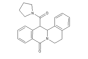 Image of 13-(pyrrolidine-1-carbonyl)-5,6,13,13a-tetrahydroisoquinolino[3,2-a]isoquinolin-8-one