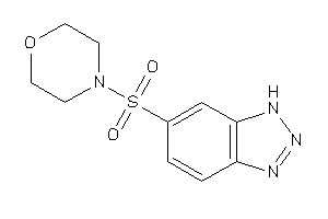4-(3H-benzotriazol-5-ylsulfonyl)morpholine