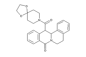 Image of 13-(1,4-dioxa-8-azaspiro[4.5]decane-8-carbonyl)-5,6,13,13a-tetrahydroisoquinolino[3,2-a]isoquinolin-8-one