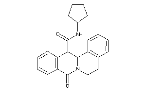 N-cyclopentyl-8-keto-5,6,13,13a-tetrahydroisoquinolino[3,2-a]isoquinoline-13-carboxamide