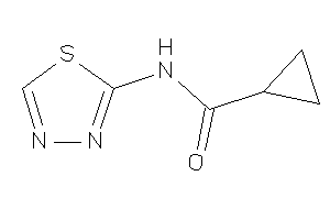 Image of N-(1,3,4-thiadiazol-2-yl)cyclopropanecarboxamide