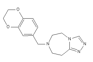 7-(2,3-dihydro-1,4-benzodioxin-7-ylmethyl)-5,6,8,9-tetrahydro-[1,2,4]triazolo[3,4-g][1,4]diazepine