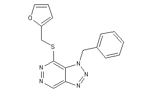 Image of 1-benzyl-7-(2-furfurylthio)triazolo[4,5-d]pyridazine