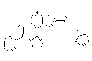 N-(2-furfuryl)-N'-phenyl-4-(2-thienyl)thieno[2,3-b]pyridine-2,5-dicarboxamide