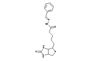 N-(benzalamino)-5-(2-keto-1,3,3a,4,6,6a-hexahydrothieno[3,4-d]imidazol-4-yl)valeramide