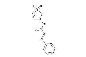 Image of N-(1,1-diketo-2,3-dihydrothiophen-3-yl)-3-phenyl-acrylamide