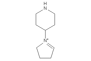 Image of 4-(1-pyrrolin-1-ium-1-yl)piperidine