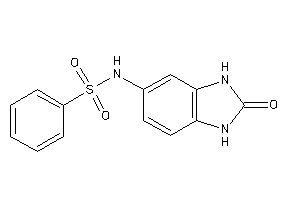 Image of N-(2-keto-1,3-dihydrobenzimidazol-5-yl)benzenesulfonamide
