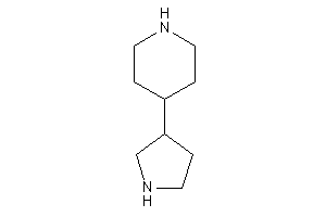 Image of 4-pyrrolidin-3-ylpiperidine