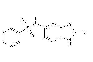 N-(2-keto-3H-1,3-benzoxazol-6-yl)benzenesulfonamide