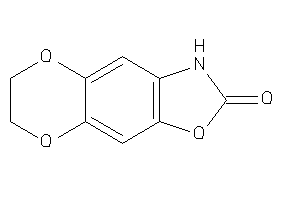 6,7-dihydro-3H-[1,4]dioxino[2,3-f][1,3]benzoxazol-2-one
