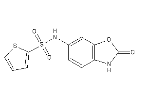 Image of N-(2-keto-3H-1,3-benzoxazol-6-yl)thiophene-2-sulfonamide