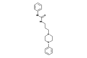 1-phenyl-3-[3-(4-phenylpiperazino)propyl]urea