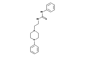 1-phenyl-3-[2-(4-phenylpiperazino)ethyl]urea