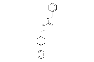 1-benzyl-3-[2-(4-phenylpiperazino)ethyl]urea