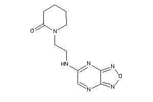 1-[2-(furazano[3,4-b]pyrazin-6-ylamino)ethyl]-2-piperidone
