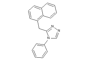 3-(1-naphthylmethyl)-4-phenyl-1,2,4-triazole