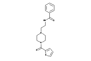 N-[2-[4-(2-thenoyl)piperazino]ethyl]benzamide