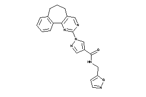 N-(isoxazol-5-ylmethyl)-1-BLAHyl-pyrazole-4-carboxamide
