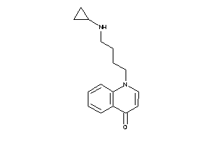 1-[4-(cyclopropylamino)butyl]-4-quinolone