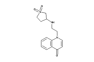 1-[2-[(1,1-diketothiolan-3-yl)amino]ethyl]-4-quinolone