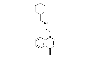 1-[2-(cyclohexylmethylamino)ethyl]-4-quinolone
