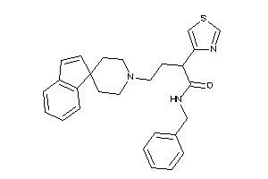 N-benzyl-4-spiro[indene-1,4'-piperidine]-1'-yl-2-thiazol-4-yl-butyramide