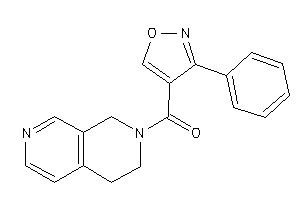 3,4-dihydro-1H-2,7-naphthyridin-2-yl-(3-phenylisoxazol-4-yl)methanone