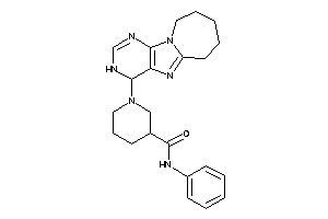 Image of 1-(4,6,7,8,9,10-hexahydro-3H-purino[9,8-a]azepin-4-yl)-N-phenyl-nipecotamide