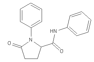 5-keto-N,1-diphenyl-pyrrolidine-2-carboxamide