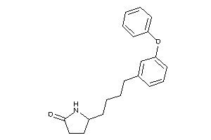 5-[4-(3-phenoxyphenyl)butyl]-2-pyrrolidone