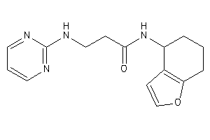 3-(2-pyrimidylamino)-N-(4,5,6,7-tetrahydrobenzofuran-4-yl)propionamide