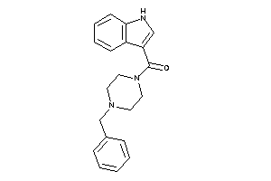 (4-benzylpiperazino)-(1H-indol-3-yl)methanone