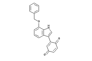 2-(7-benzoxy-1H-indol-3-yl)-p-benzoquinone