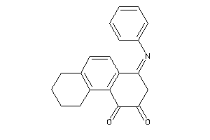 1-phenylimino-5,6,7,8-tetrahydrophenanthrene-3,4-quinone